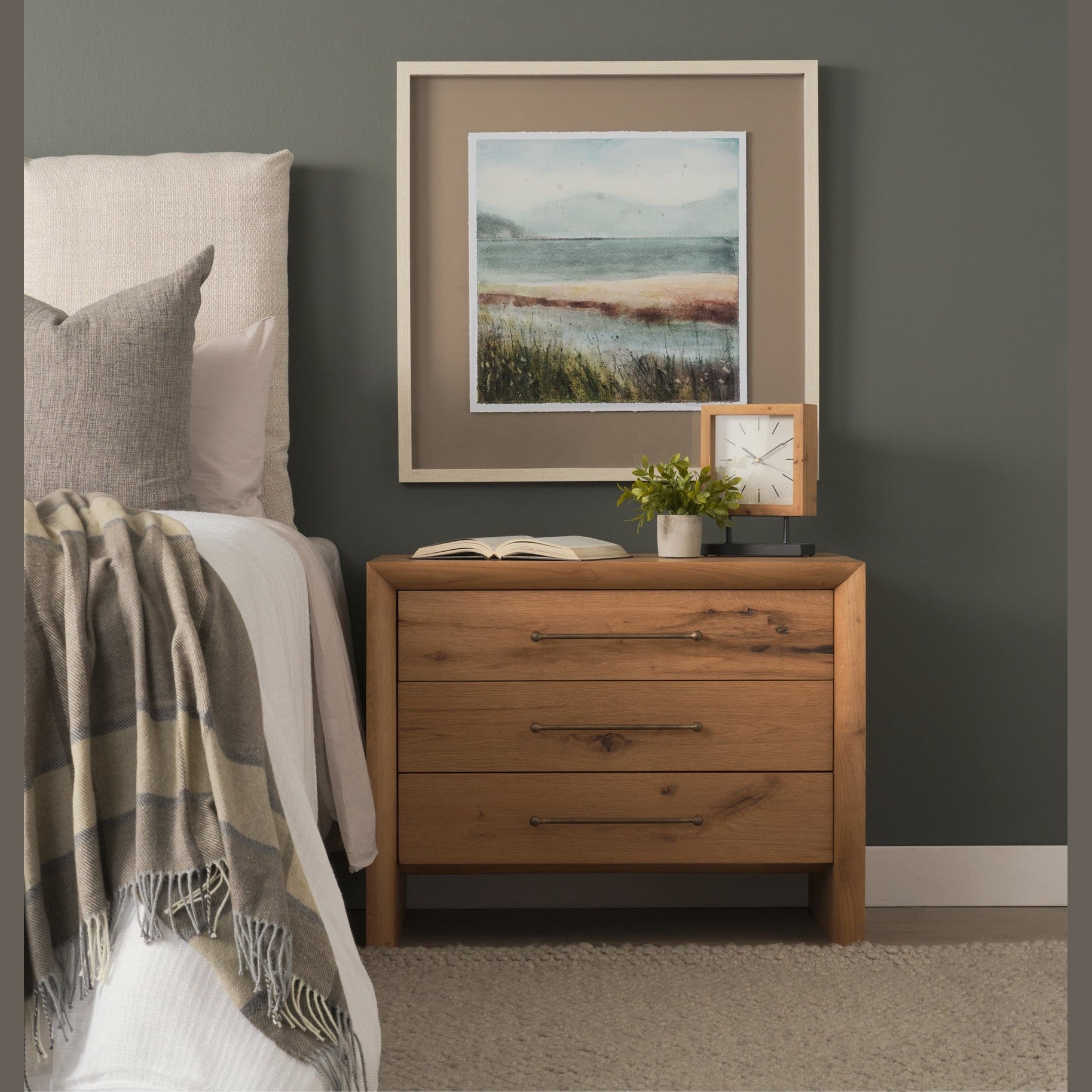 Shoreline Beauty Hand Embelished Framed Artwork
