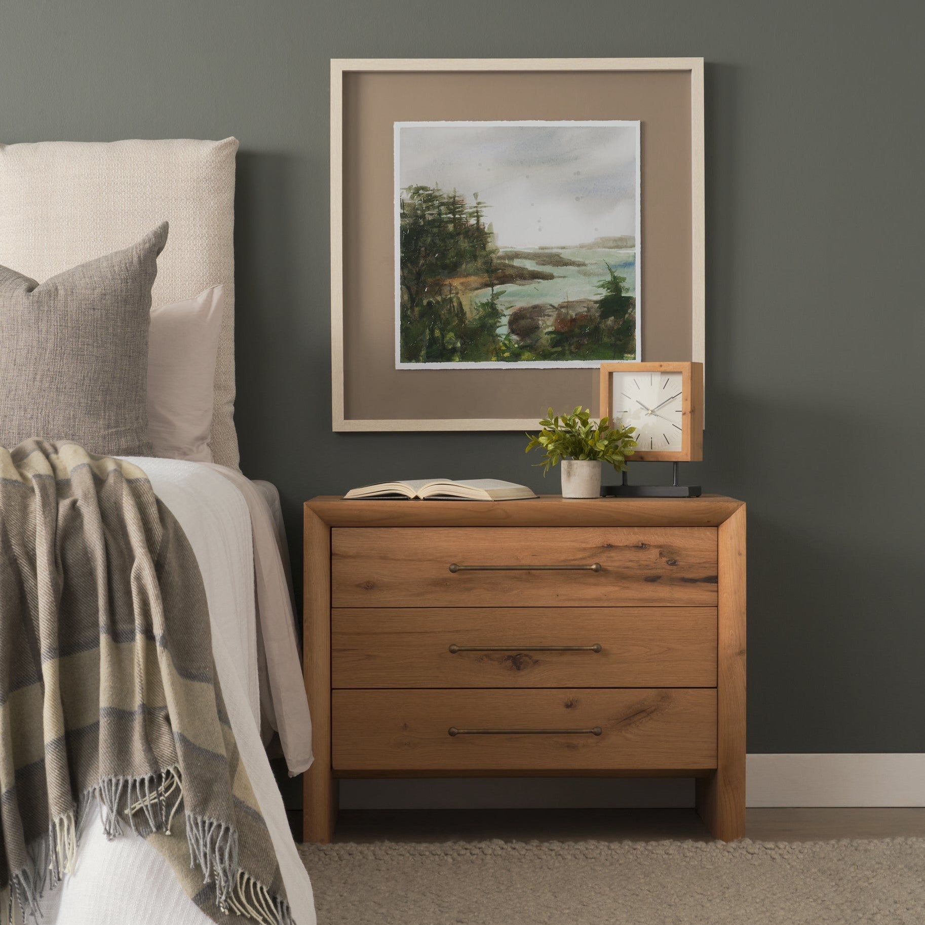 Shoreline Beauty Hand Embelished Framed Artwork
