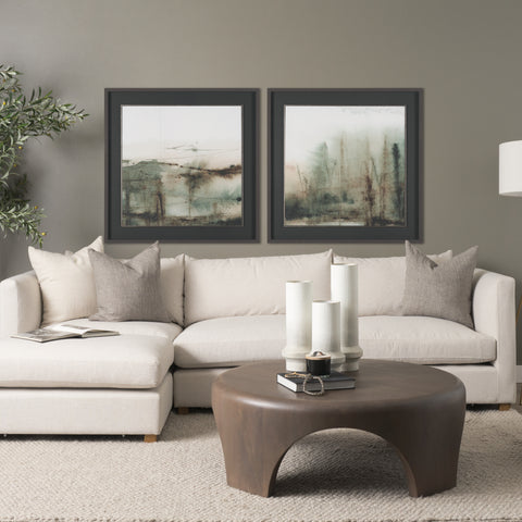 Watercolor Dreamscape Hand Embelished Framed Artwork