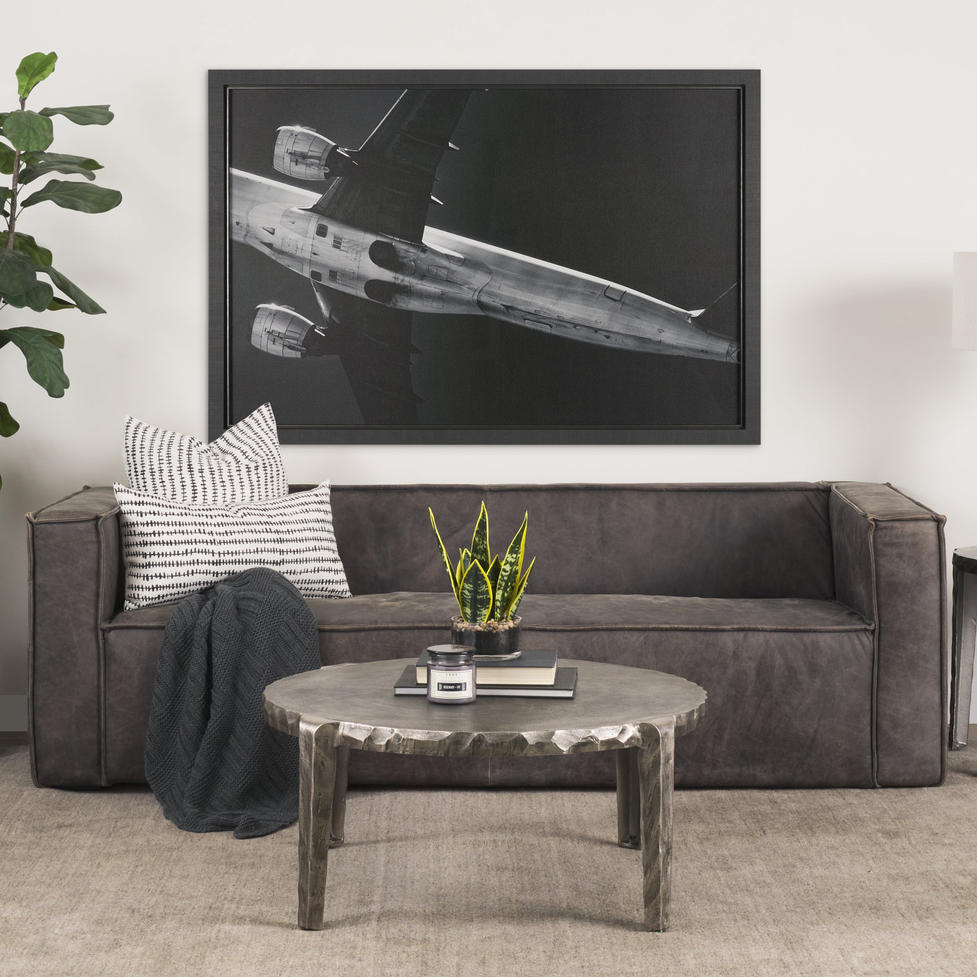 Up Above by Tal Paz-Fridman Framed Art Print under Glass