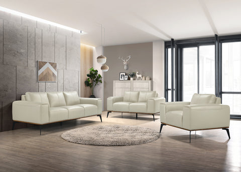 Pietro Genuine Leather Sofa