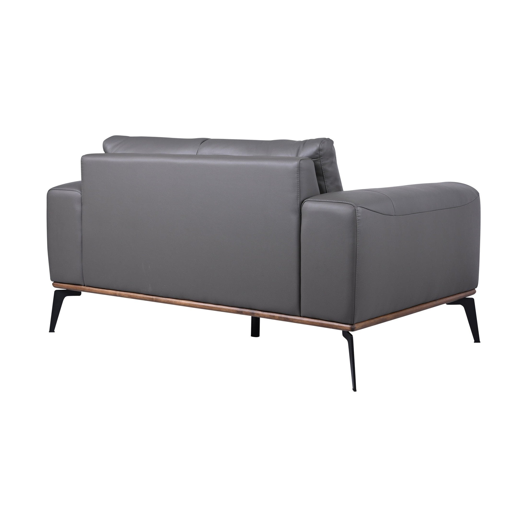 Pietro Genuine Leather Loveseat