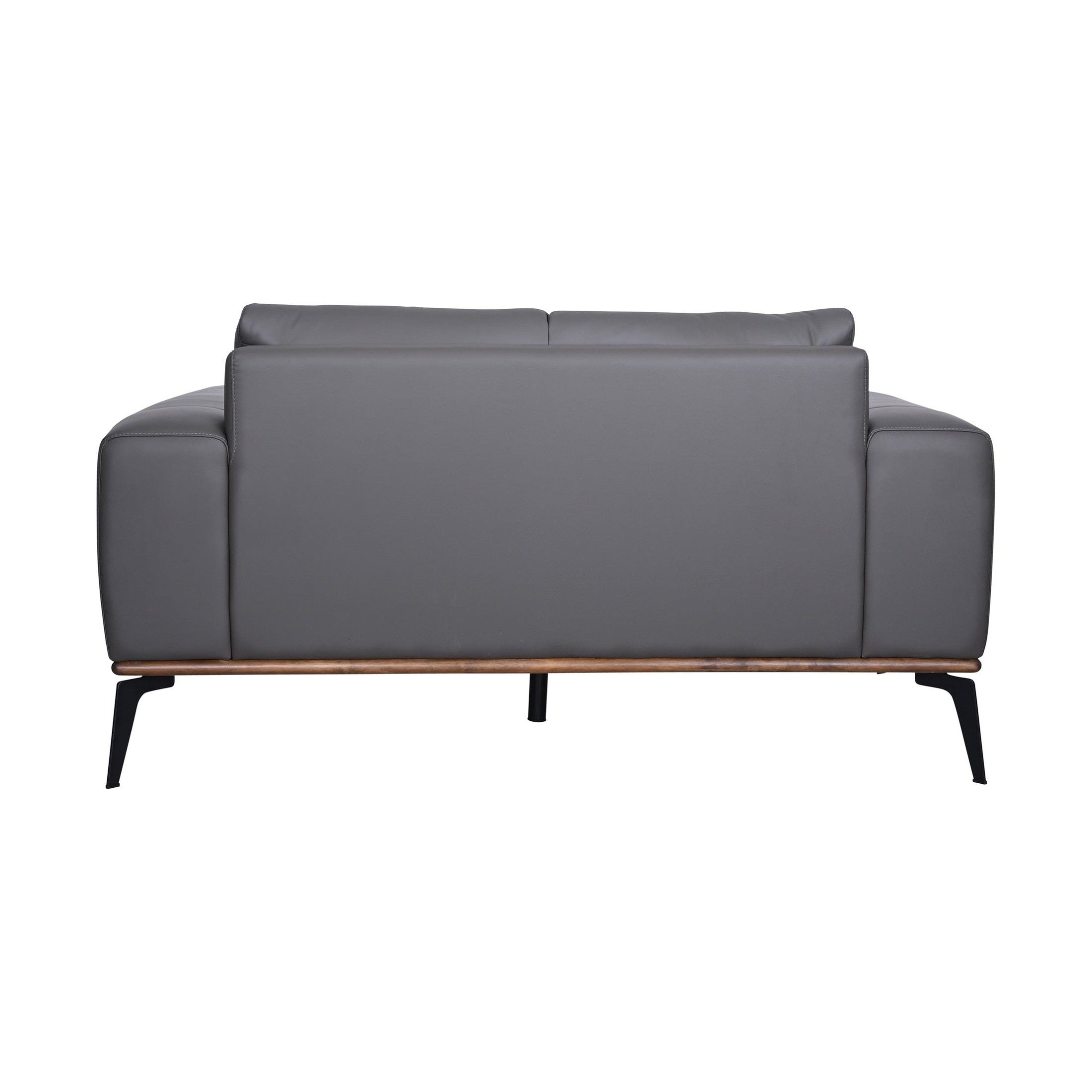 Pietro Genuine Leather Loveseat