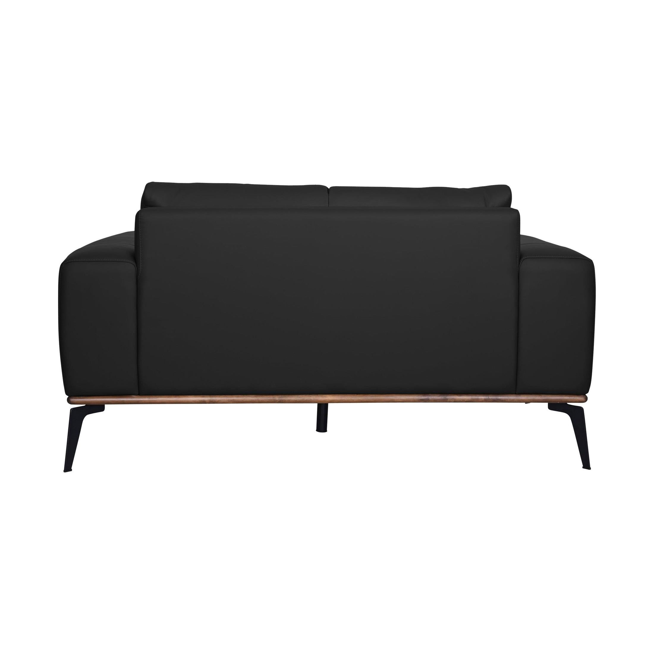 Pietro Genuine Leather Loveseat