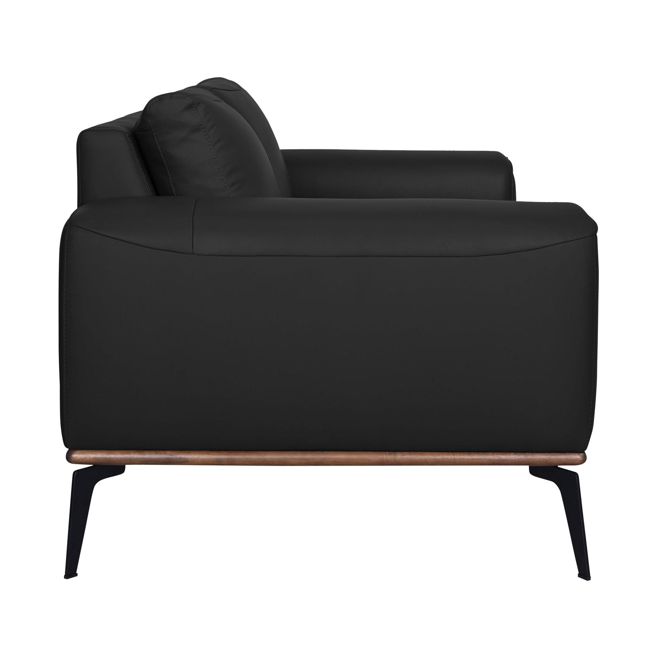 Pietro Genuine Leather Loveseat