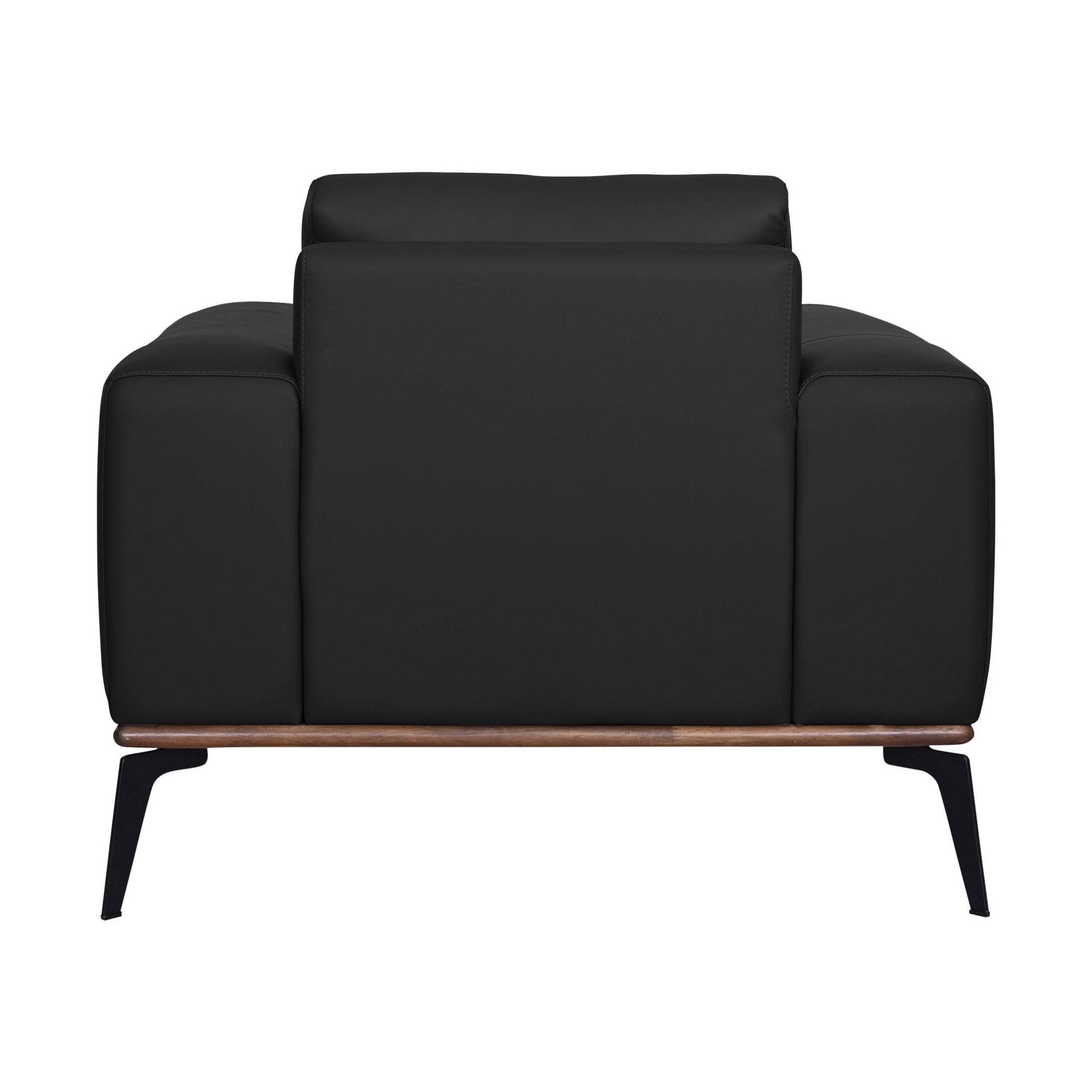 Pietro Genuine Leather Accent Chair
