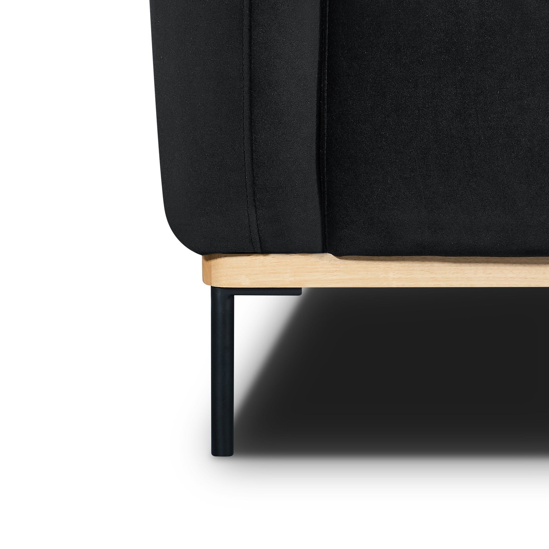 Ozias Modern Accent Chair – Blue