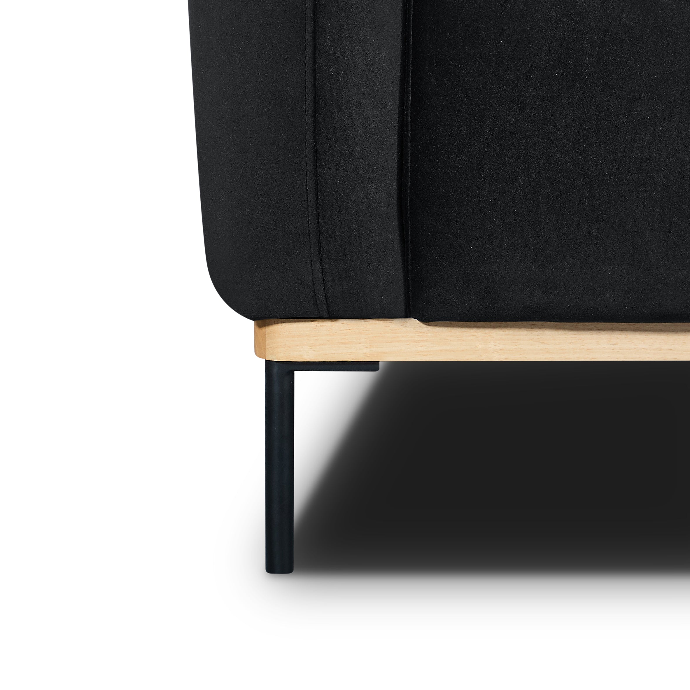 Ozias Modern Accent Chair – Blue