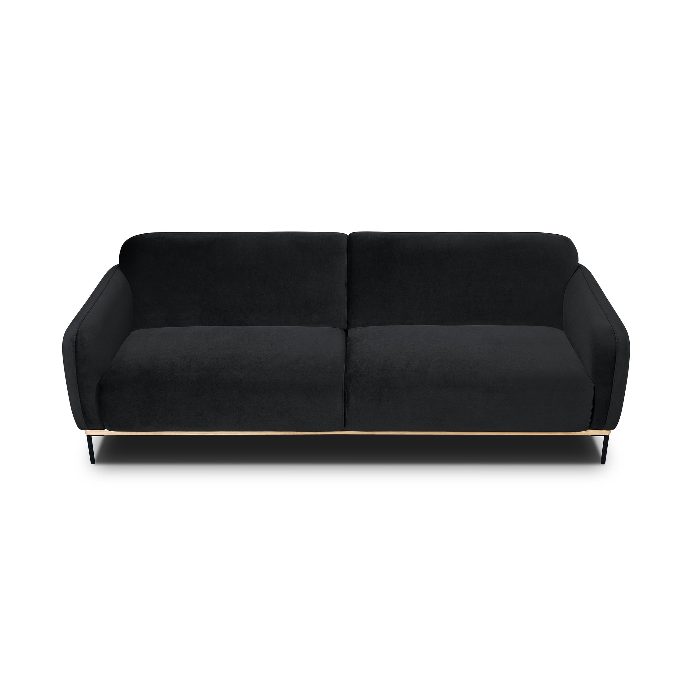 Ozias Modern 3-Seater Sofa – Blue