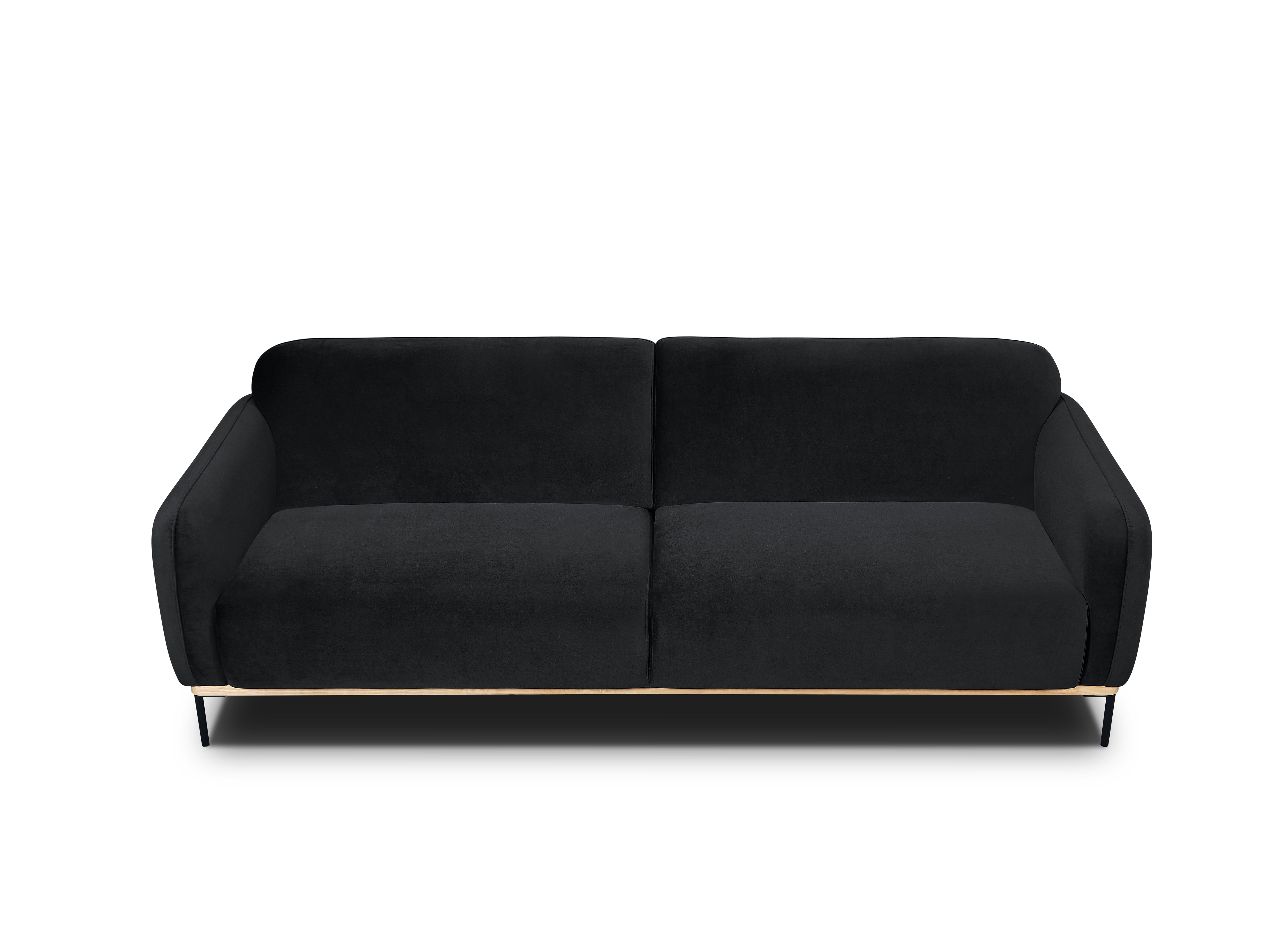 Ozias Modern 3-Seater Sofa – Blue