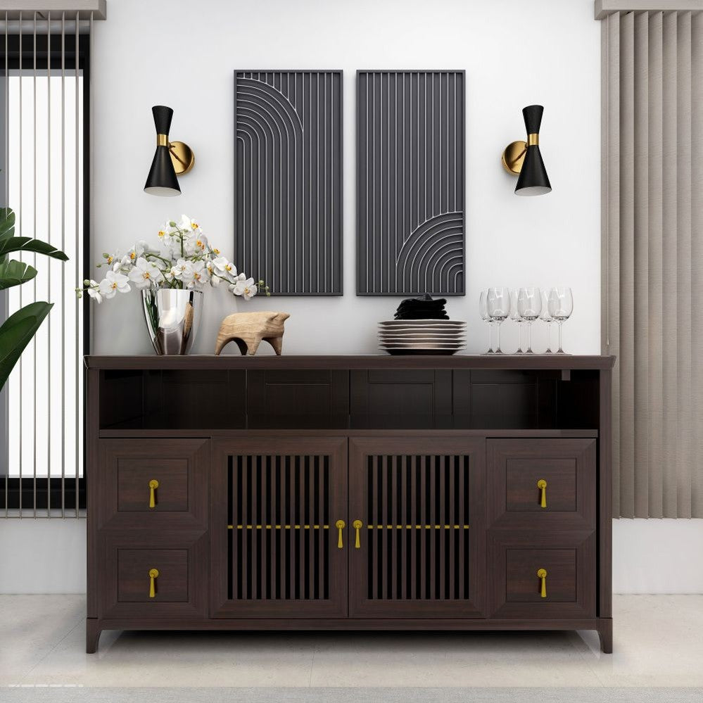 Sybil, Metal Wall Decor Black