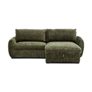 Cassey Pullout Sleeper Sectional with  Storage Chaise
