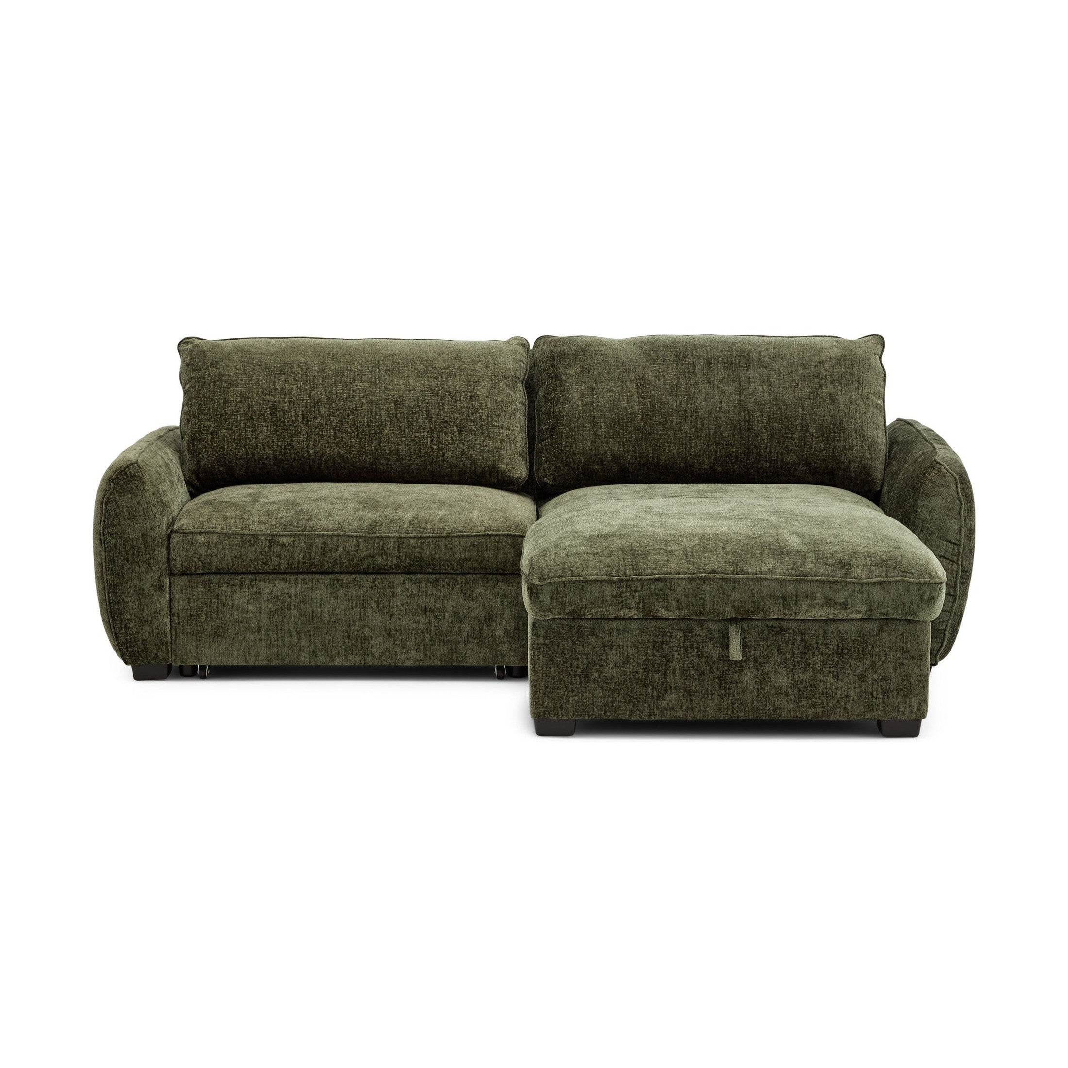 Cassey Pullout Sleeper Sectional with  Storage Chaise
