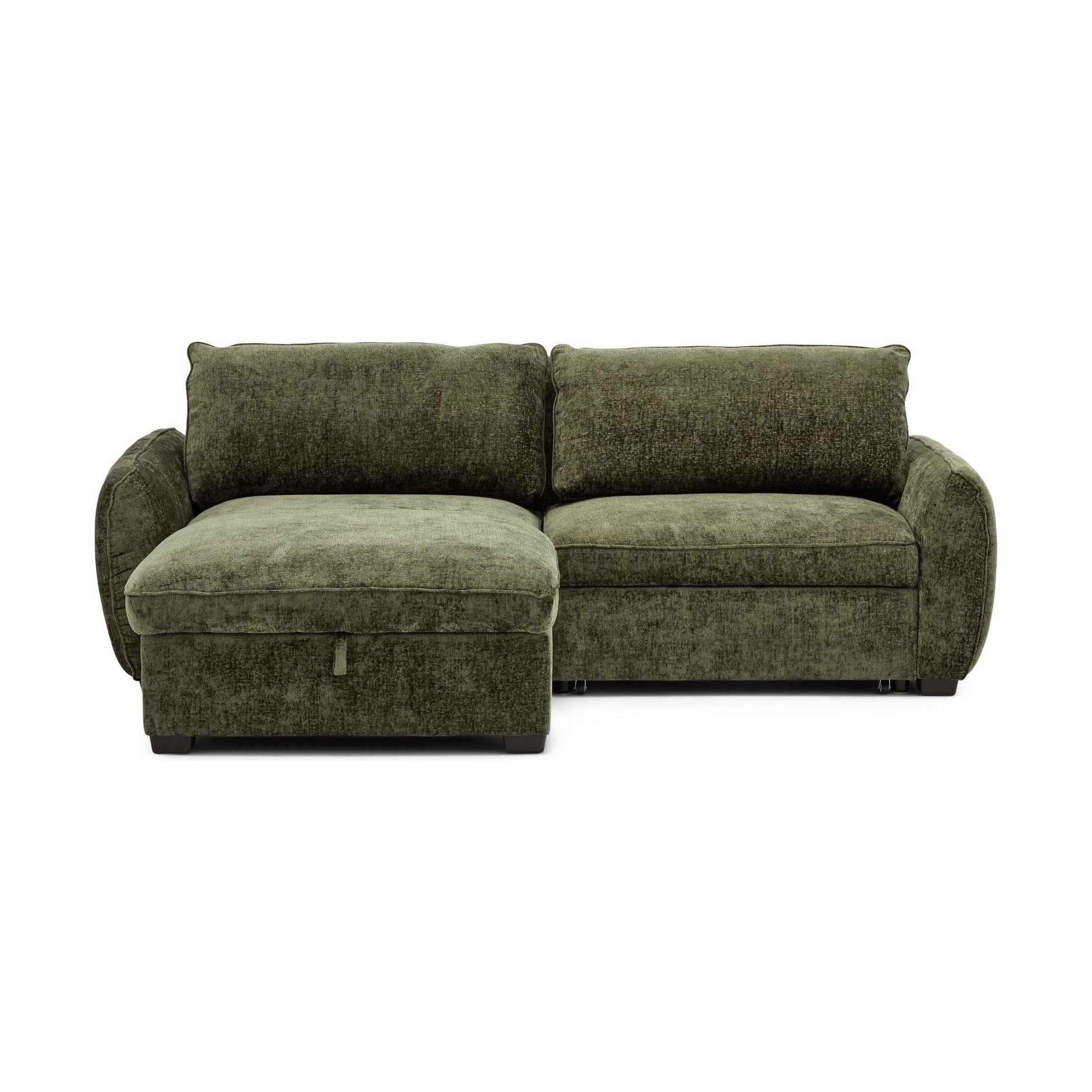 Cassey Pullout Sleeper Sectional with  Storage Chaise
