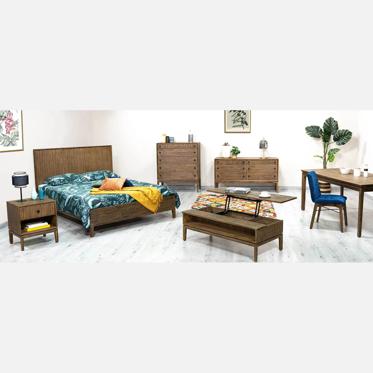 West 6 Drawer Dresser