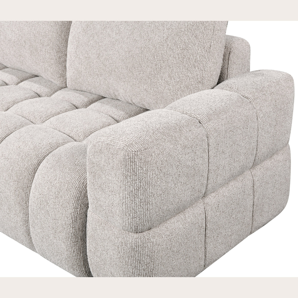 Tobia Pull-Out Sleeper Sectional with Storage Chaise – Oatmeal