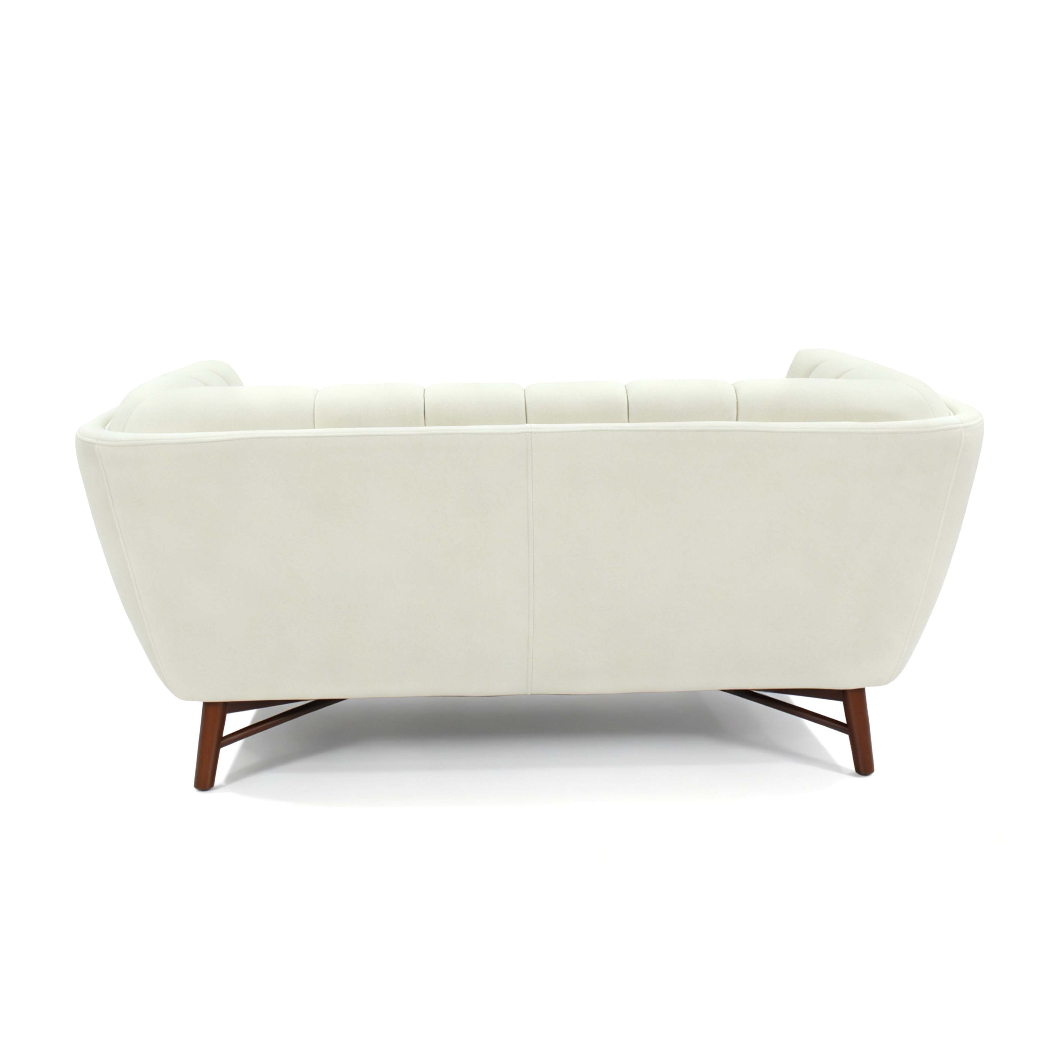 Kitsilano 2-Seater Premium Velvet Loveseat – Beige