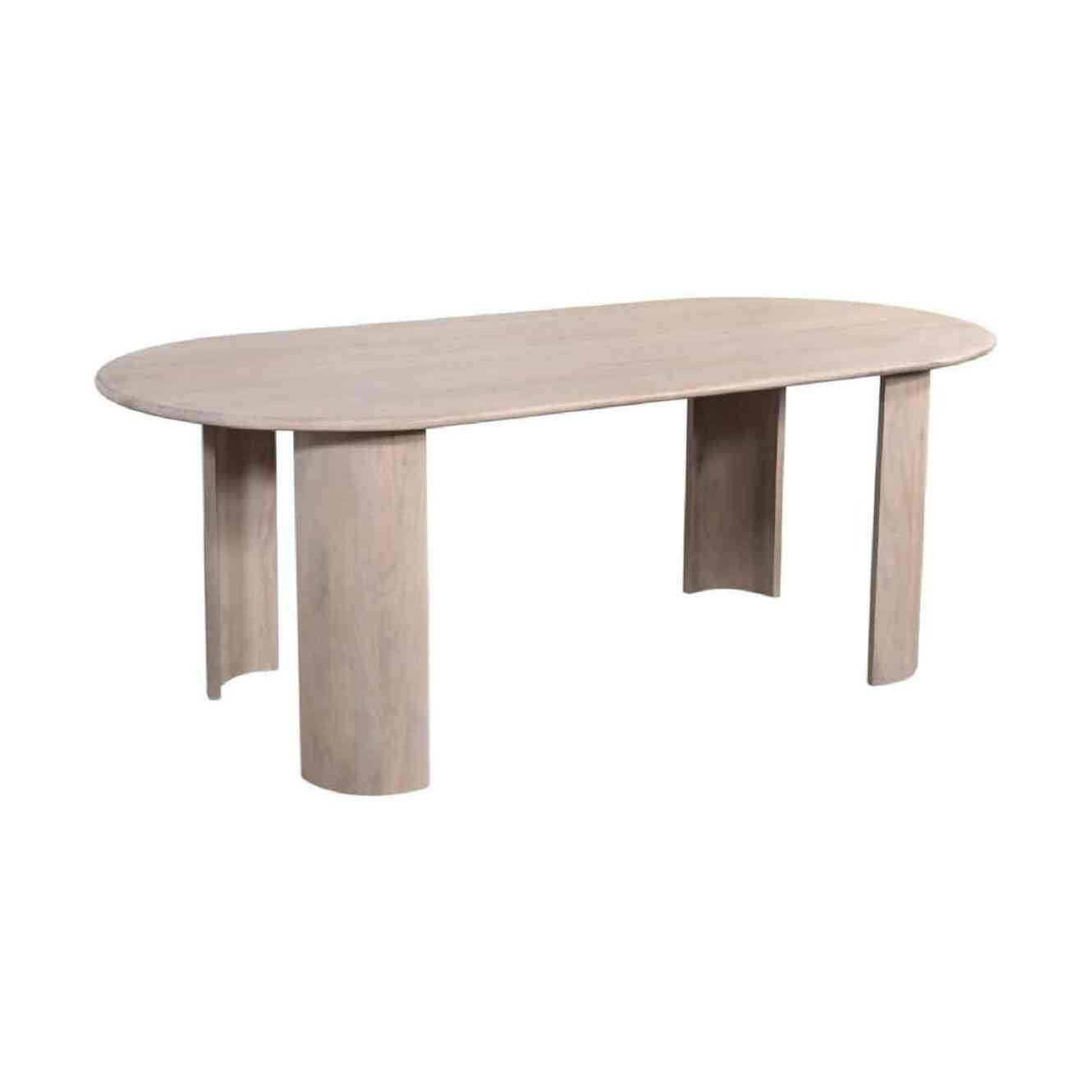 Klimt Solid Mango Wood Dining Table