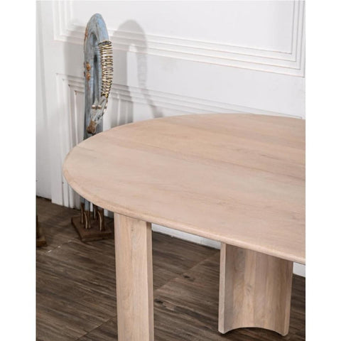 Klimt Solid Mango Wood Dining Table