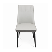 Harmen Two Tone Dining Chair - Faux Leather