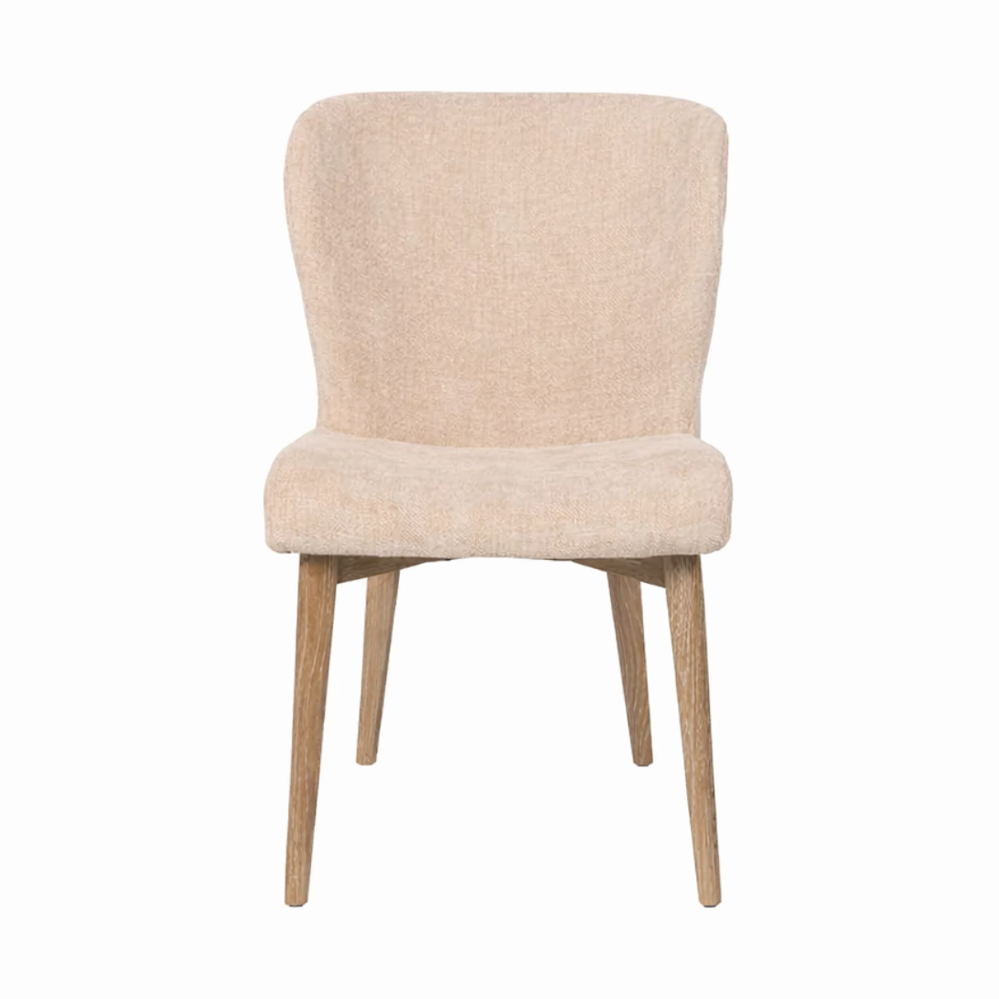 Zerwyn Dining Chair - Champagne Chenille
