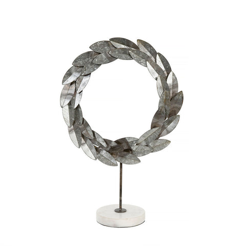 Willow Wreath on Stand