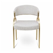 Monet Gold Dining Chair - Champagne