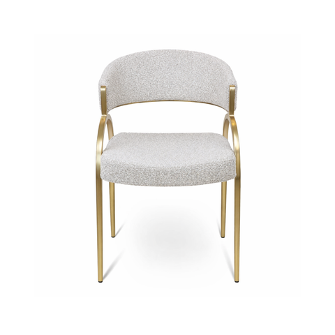 Monet Gold Dining Chair - Champagne