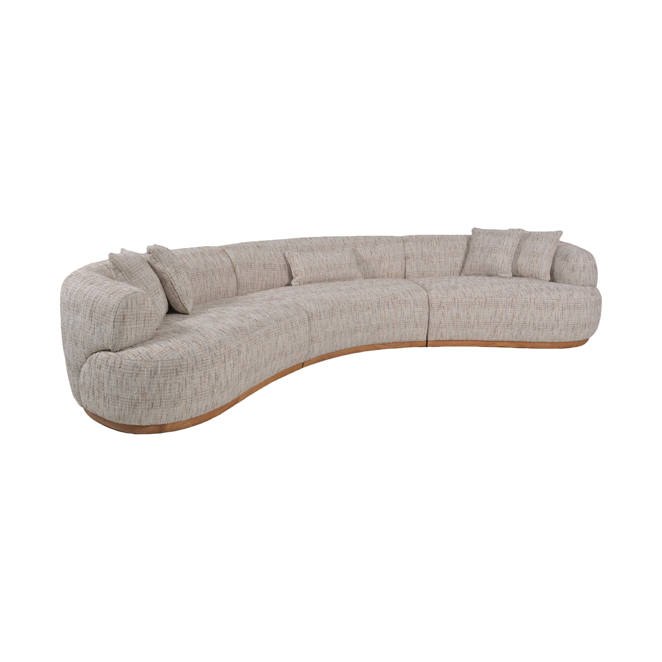 Moneta Fabric Sectional Sofa