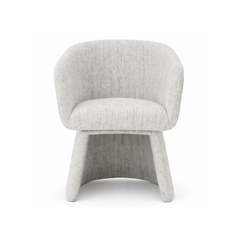 Thaila Full Fabric Swivel Dining Chair