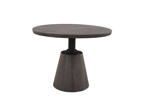 Bronx Crank Dining Table - Vinegar Matte