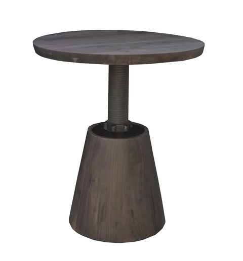 Bronx Bistro Crank Table - Vinegar Matte