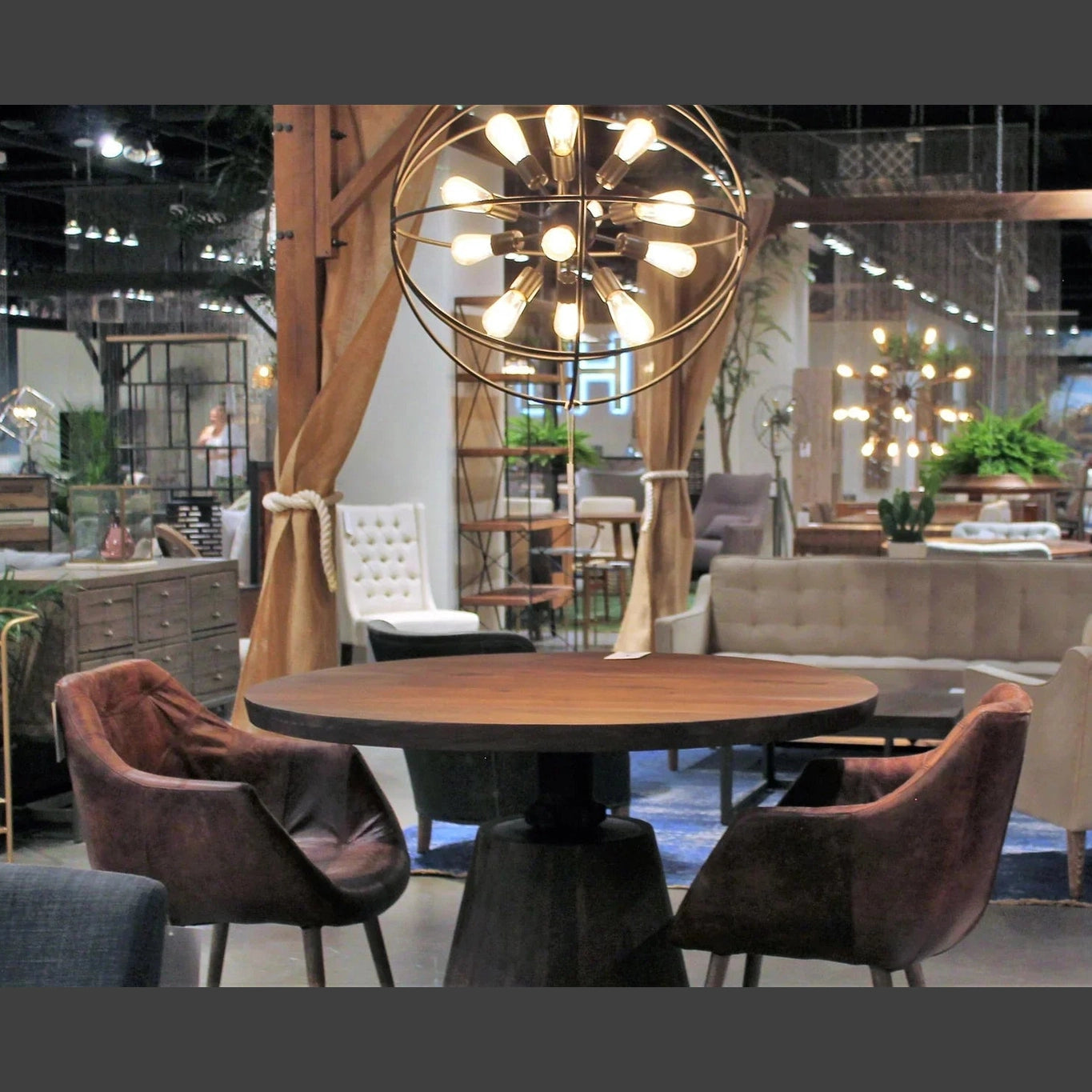 Aurelle Crank Dining Table