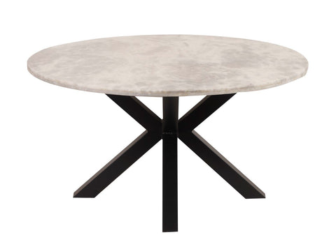FLOOR MODEL Spider Leg Marble Top Dining Table