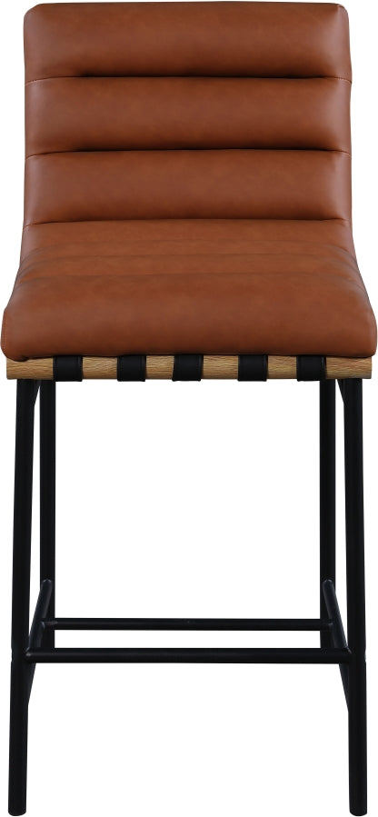 IVAR COUNTER STOOL- COGNAC