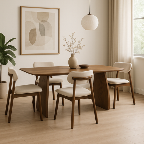 Anastasia Dining Table - Walnut
