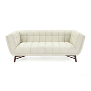 Kitsilano 3-Seater Premium Velvet Sofa – Beige