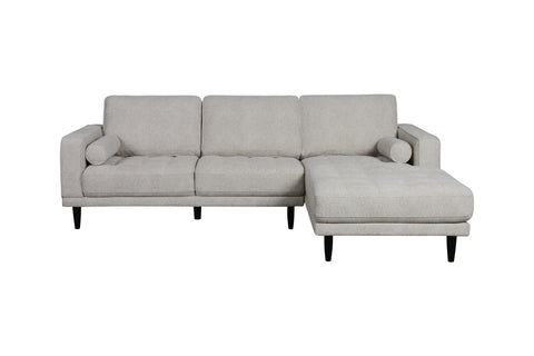 REINA SOFA SECTIONAL - RIGHT CHAISE - NORA OATMEAL