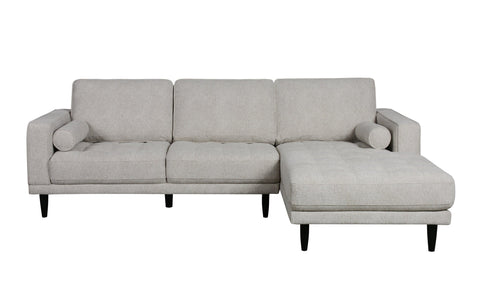 REINA SOFA SECTIONAL - RIGHT CHAISE - NORA OATMEAL