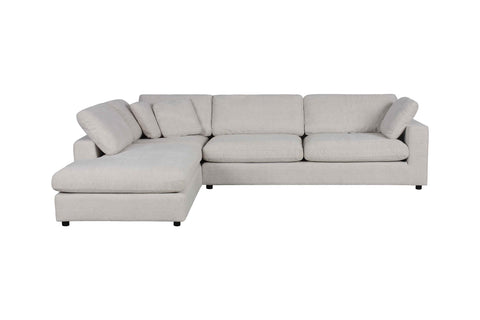 Joelle Sectional - Left Chaise-Oatmeal