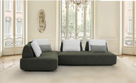 Antonio 2 PCs Sectional with Removable Cushions