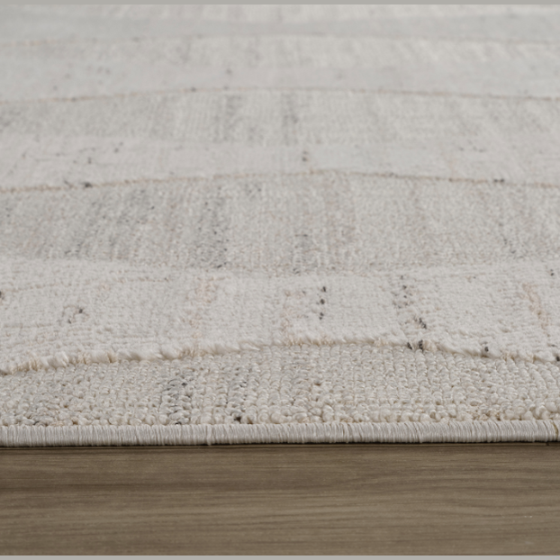 Tulum Cream Modern Area Rug