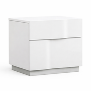 FLOOR MODEL Yulie Nightstand - Glossy White