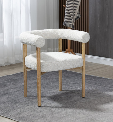 CIRCULETTE DINING CHAIR- CREAM