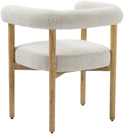 CIRCULETTE DINING CHAIR- CREAM