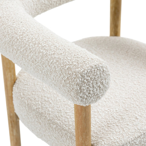 Circulette Dining Chair- Cream