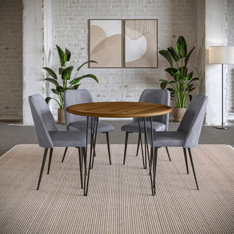 Brennan Dining Table Set with dining chairs