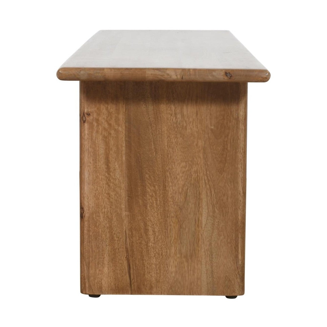 Burke Solid Wood Slab Bench