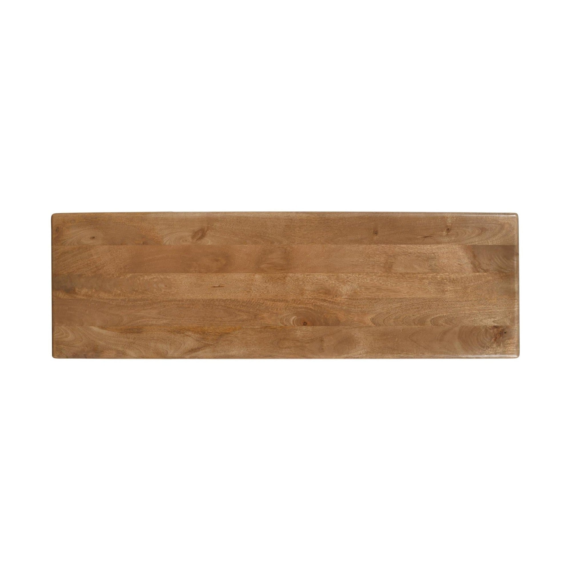 Burke Solid Wood Slab Bench