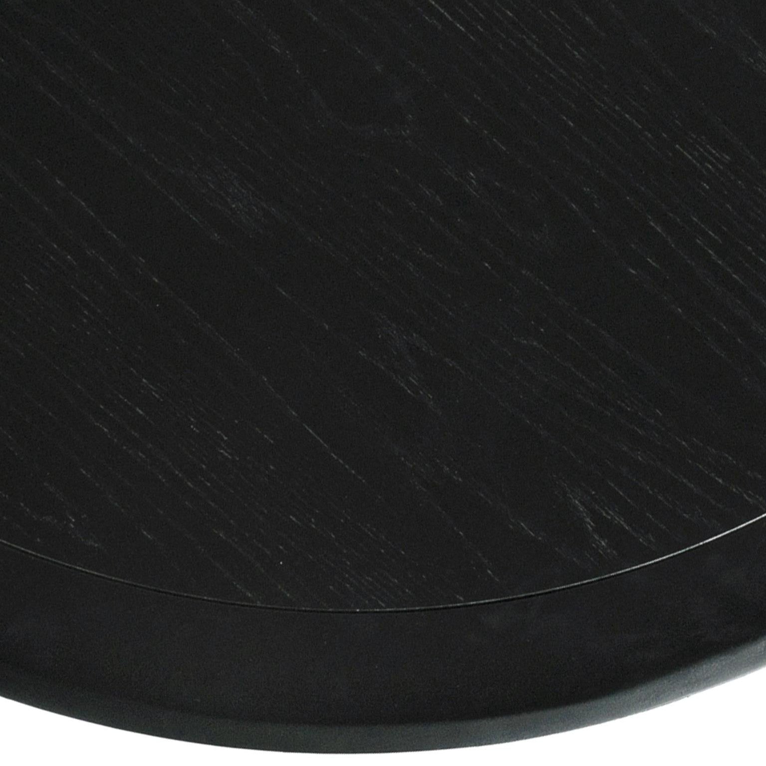 Nash 50" Round Dining Table - Black